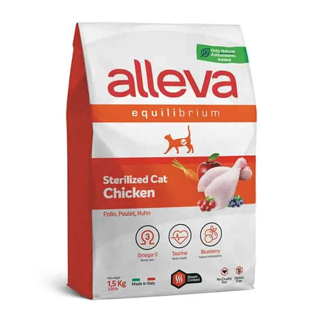 Alleva SP EQUILIBRIUM cat chicken sterilised
