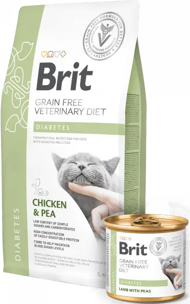 Brit Veterinary Diets GF cat Diabetes