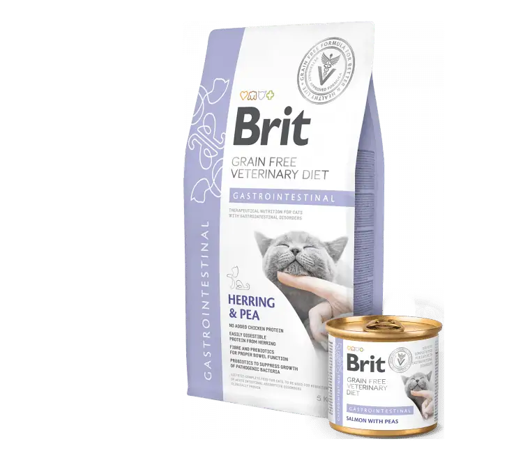 Veterinárne diéty Brit Veterinary Diets GF cat Gastrointestinal