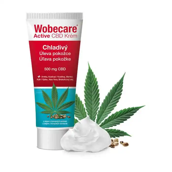 Wobecare Active CBD krém 100ml