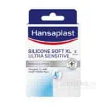 Hansaplast SILICONE SOFT XL Ultra Sensitive náplasť 5ks