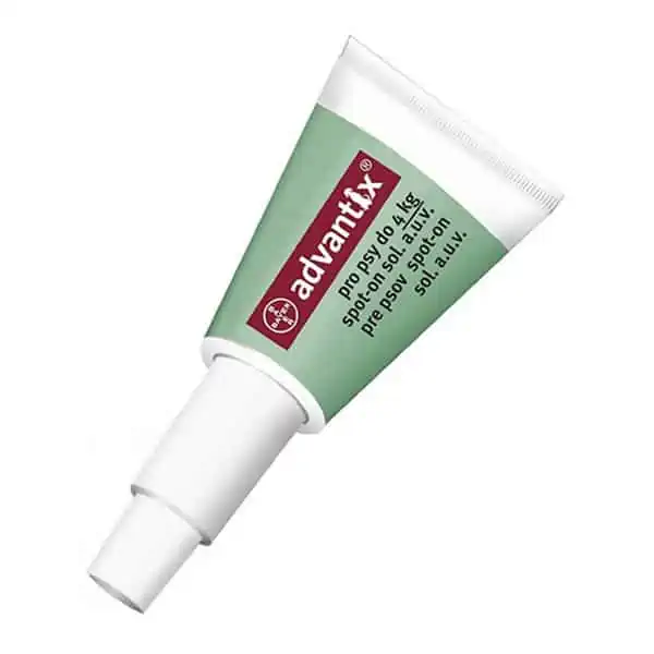 Pipeta Advantix Spot-on (do 4kg) 0,4ml