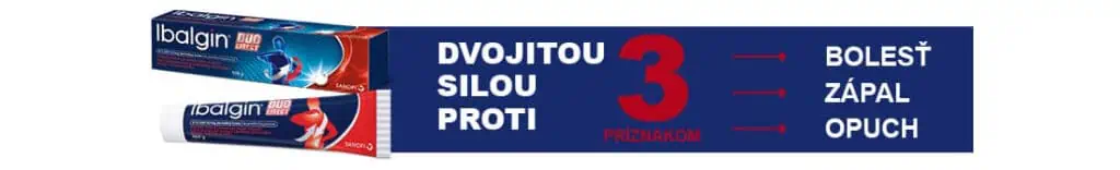 Ibalgin Duo Effect - dvojitou silou proti bolesti