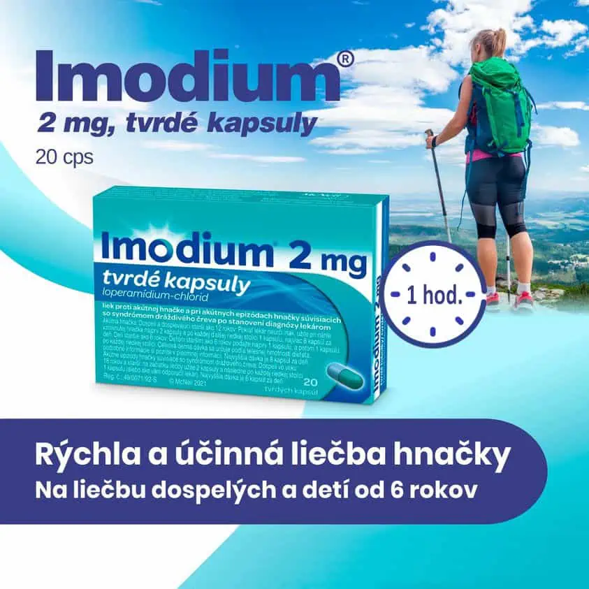 Imodium tvrdé kapsuly