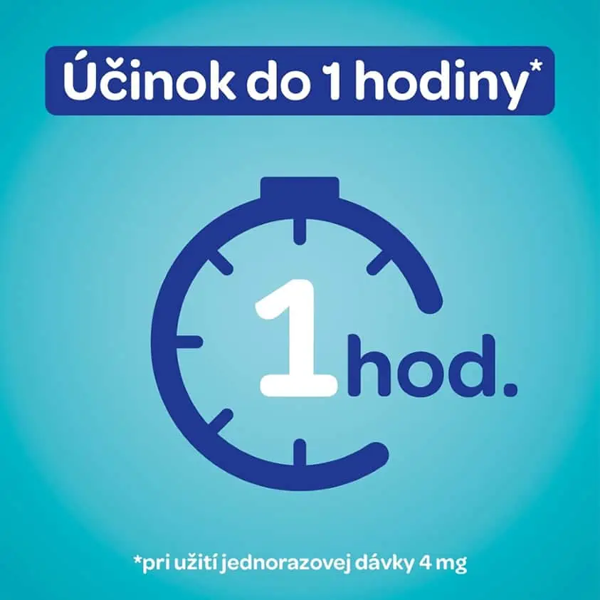 Účinok lieku Imodium nastupuje do 1 hodiny