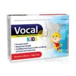 Vocal Kids pastilky s jahodovou príchuťou , bez cukru 24ks