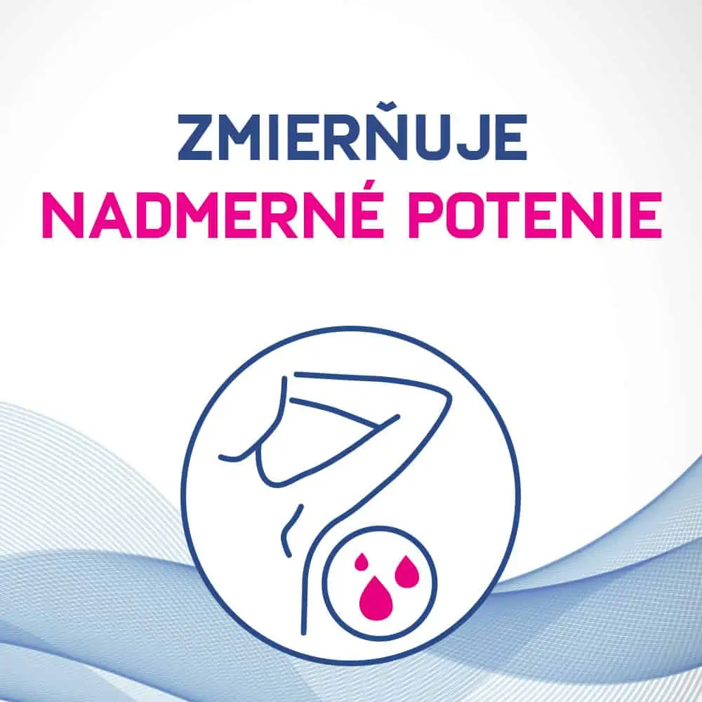 Driclor zmierňuje nadmerné potenie