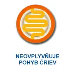 Enditril neovplyvňuje pohyb čriev