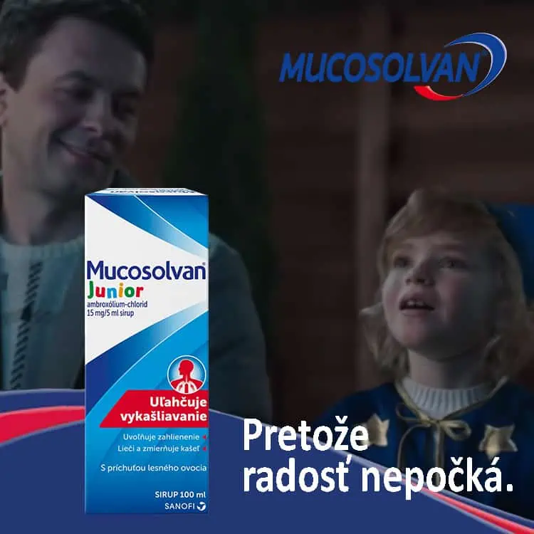 Mucosolvan Junior sirup pre deti