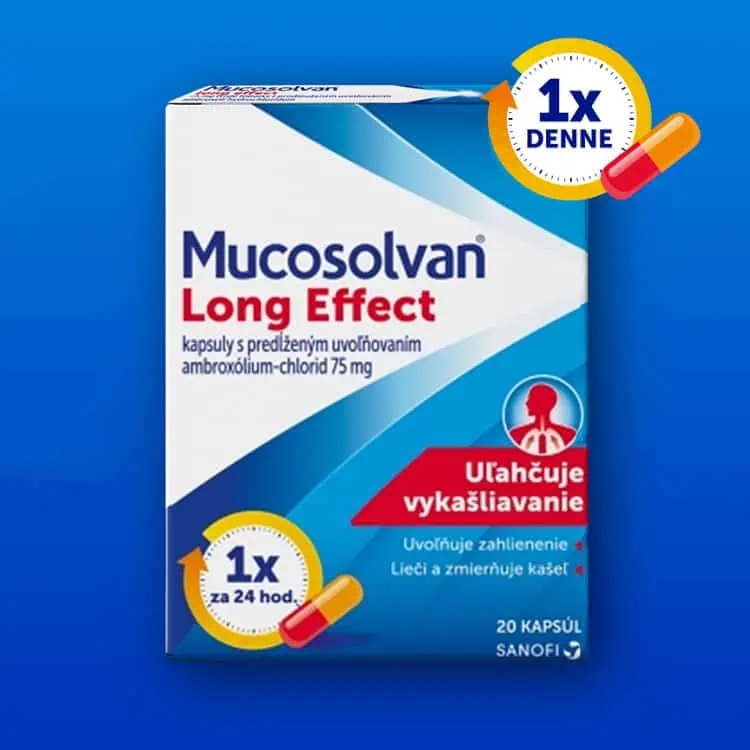 Mucosolvan Long Effect 20 kapsúl