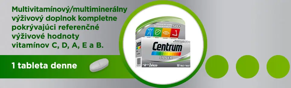 Multivitamín Centrum Silver 50+