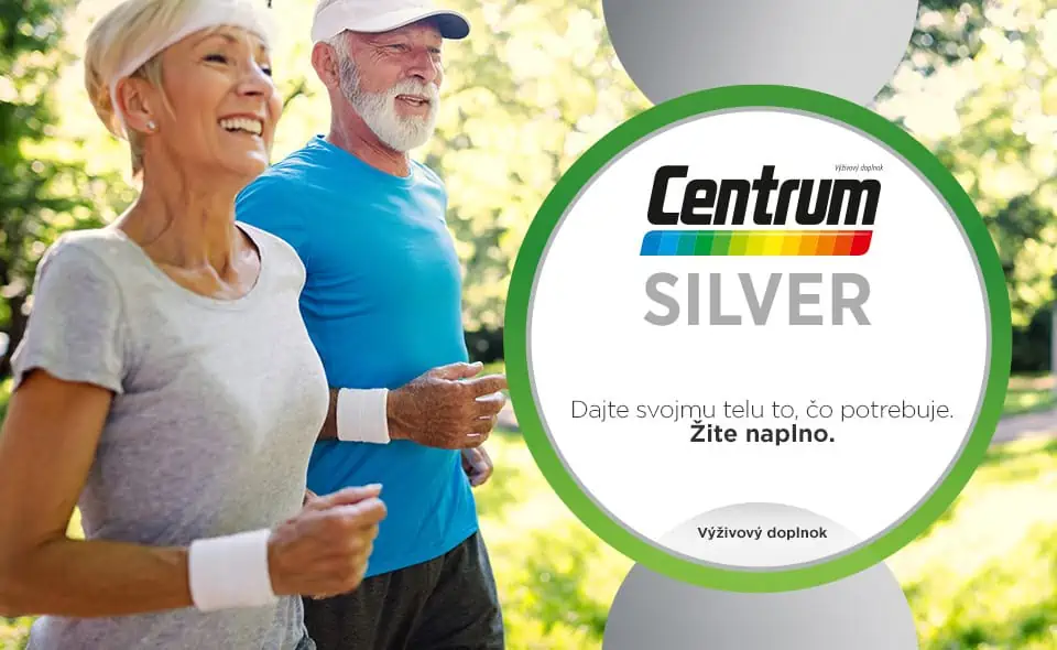 Centrum Silver 50+ - multivitamín pre zdravé srdce, stále dobre slúžiaci mozog a zdravé oči