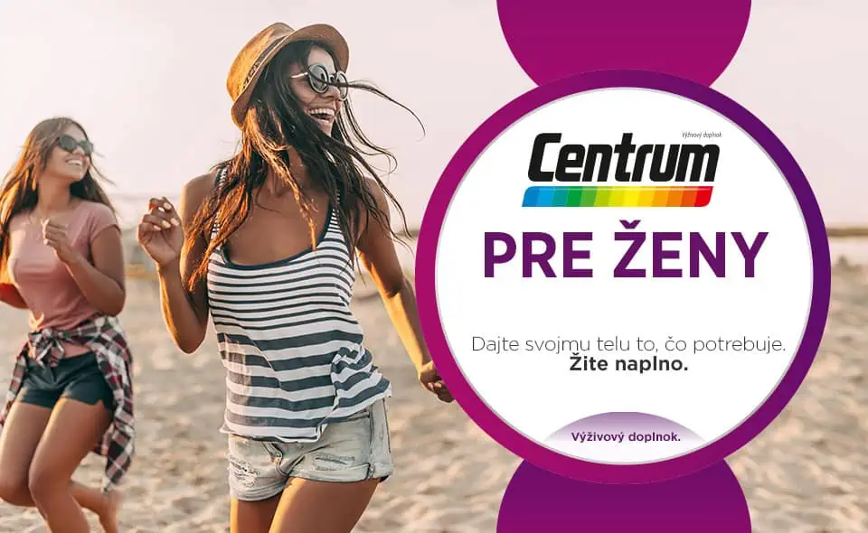 Centrum pre ženy - multivitamín bez GMO a lepku pre ženy, z ktorých srší energia