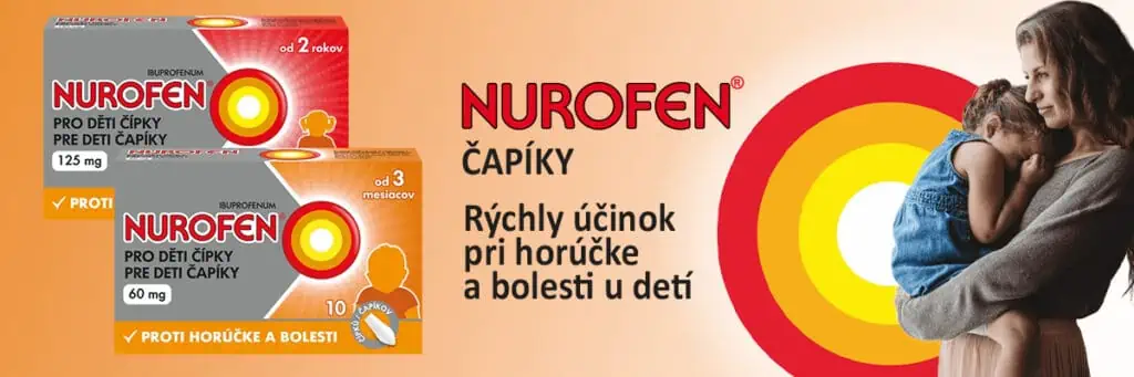 Nurofen pre deti - čapíky