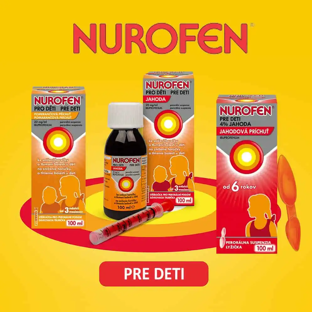 Nurofen pre deti - Nurofen sirup