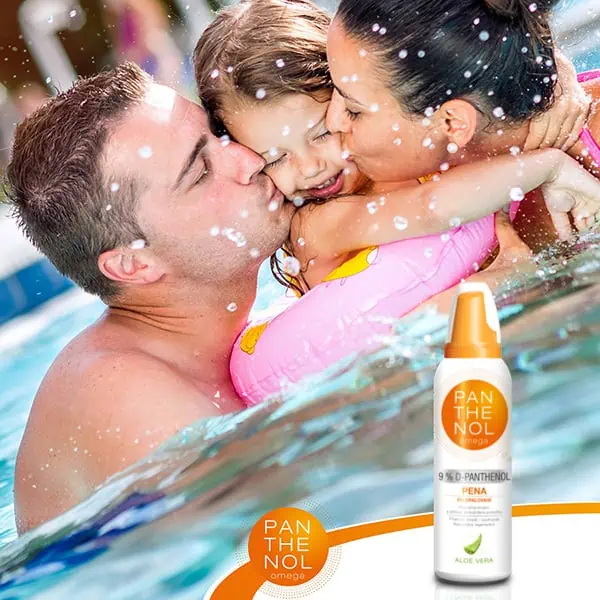 omega PANTHENOL sprej s aloe vera