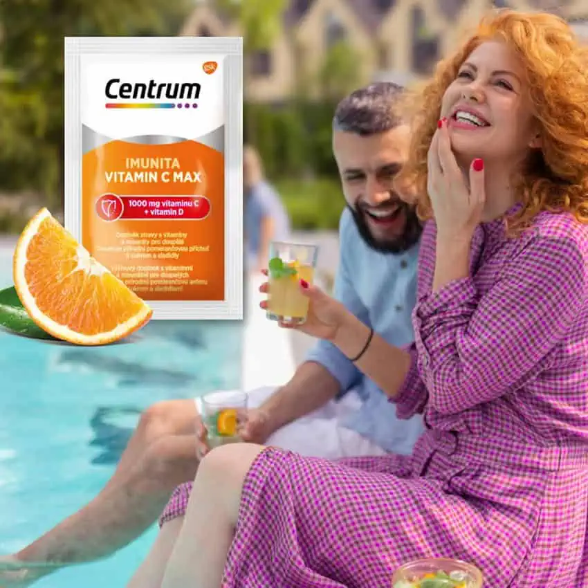 Centrum Imunita Vitamín C Max - stačí 1 vrecko denne