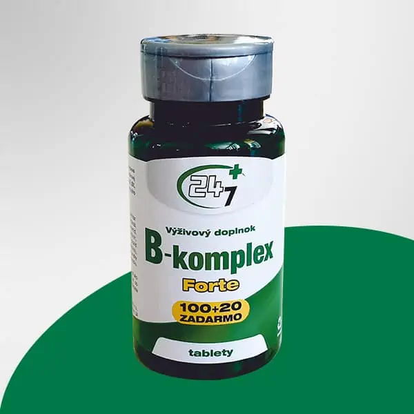 24-7 Plus B-komplex Forte 120 tabliet