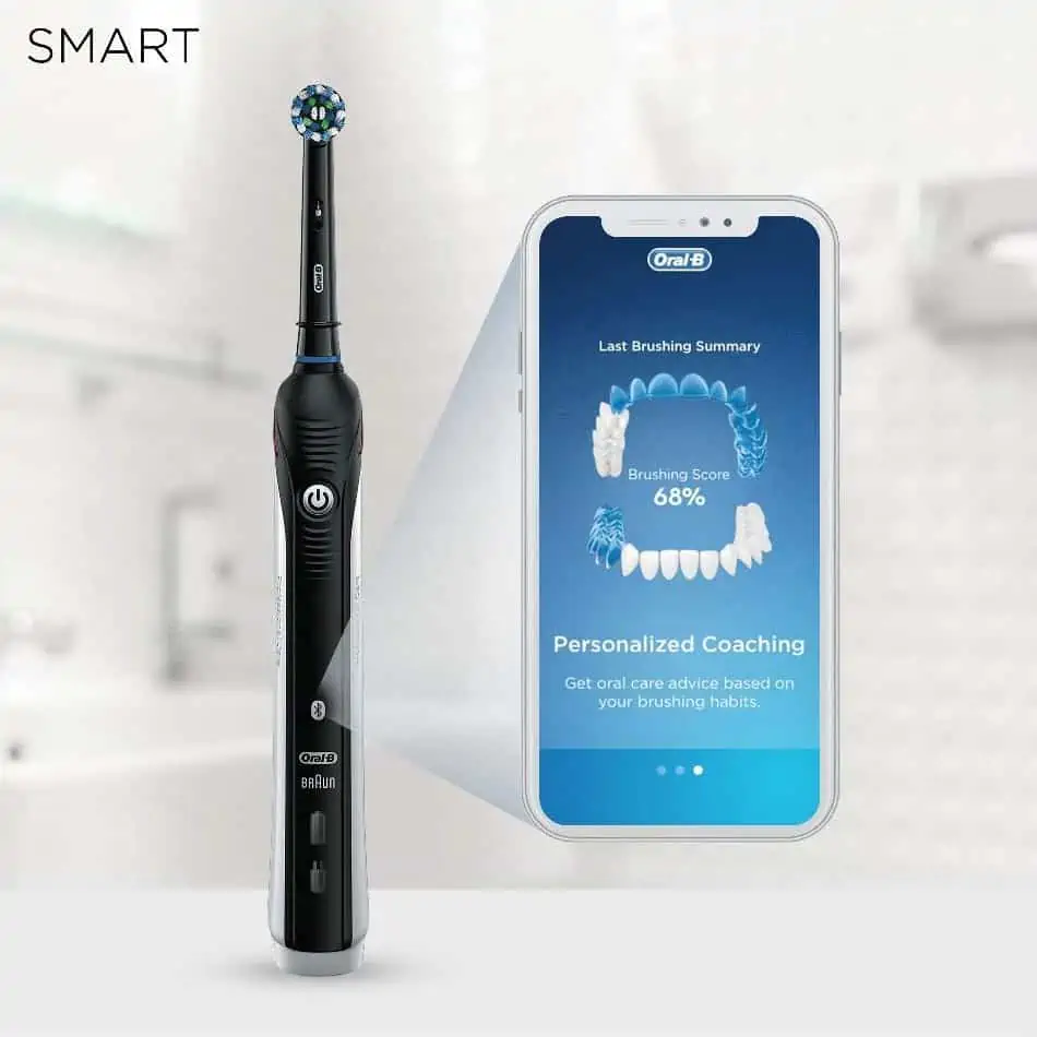 Bluetoth slúži kefke Oral-B Smart 4500 na prepojenie s aplikáciou v telefóne