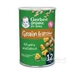 Gerber Organic Chrumky kukurično-ovsené arašidové 12m+, 35g