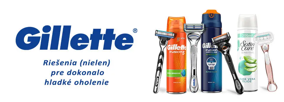 Gillette - značka spoločnosti P&G
