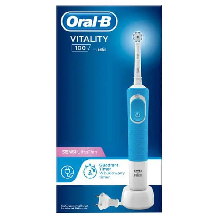 Oral-B Vitality 100 Sensi UltraThin Blue