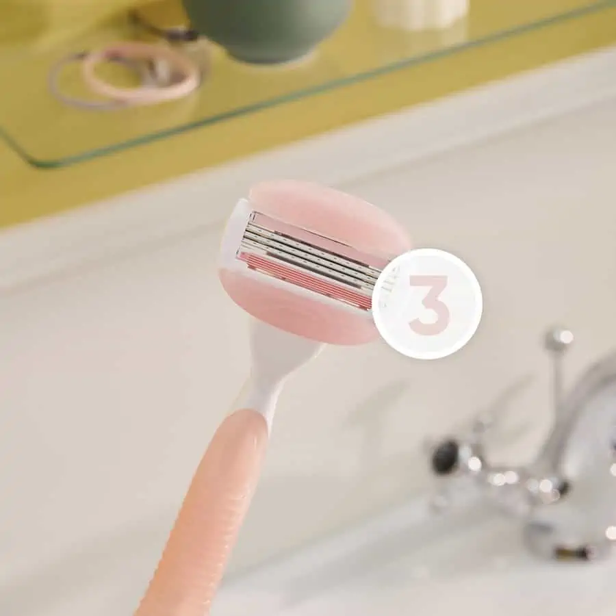 3-čepieľkový systém hlavíc Gillette Venus Comfortglide Spa Breeze