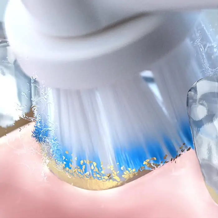 Hlavice Oral-B šetrné k ďasnám, ale neľútostné k zubnému povlaku