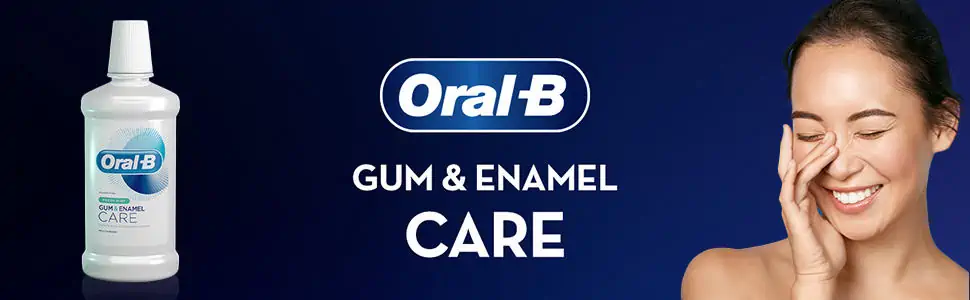 Oral-B Gum & Enamel Fresh Mint ústna voda na posilnenie skloviny a ochranu