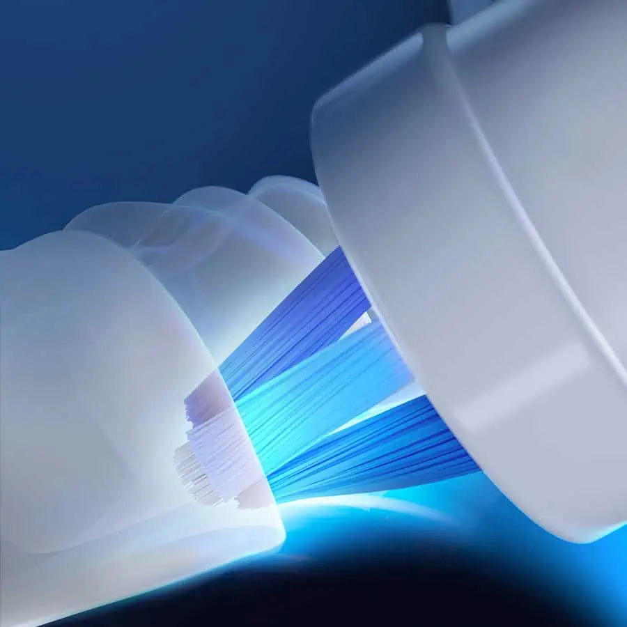 Oral-B iO Precision Clean - štetinky vizuálne tvoria hrot