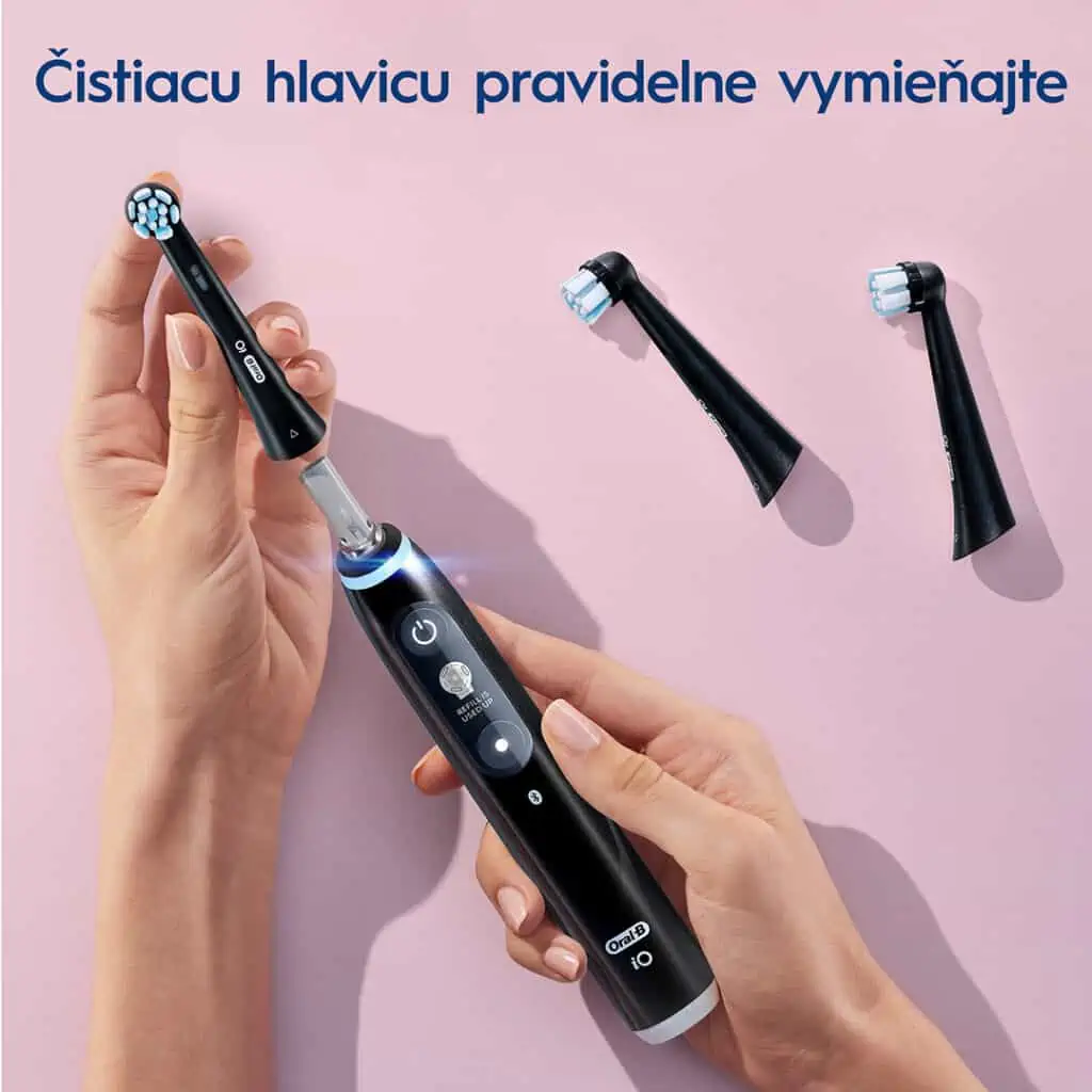 Prečo treba vymieňať náhradné hlavice Oral-B iO Gentle Clean