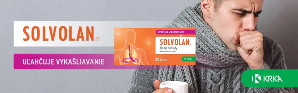 Solvolan - liek, ktorý uľahčuje vykašliavanie