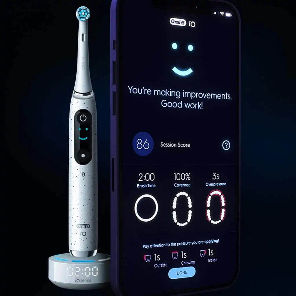 V závere sa na displeji i v aplikácii objaví tvár v štýle emoji, ktorá výrazom ohodnotí, ako ste si pri čistení počínali