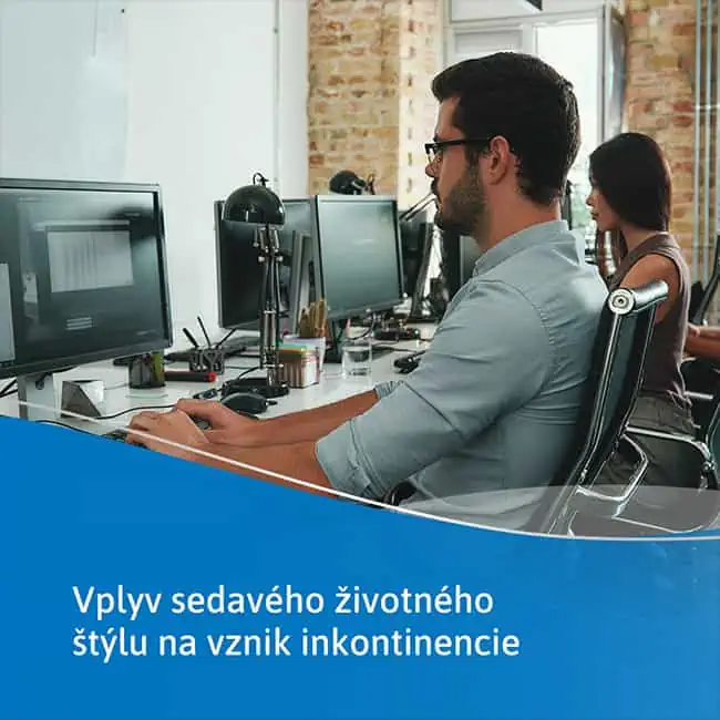 Na vznik inkontinencie vplýva sedavý životný štýl