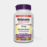 Webber Naturals Melatonin 10mg 60 tabliet