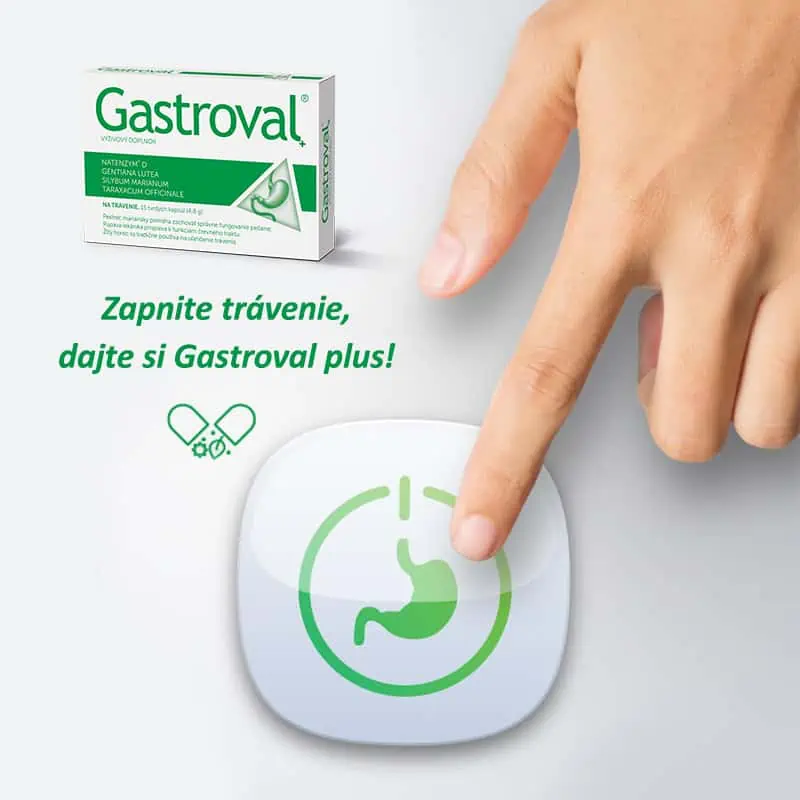 Zapnite trávenie s Gastroval plus