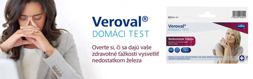 Veroval test - Overte si, či sa dajú vaše zdravotné ťažkosti vysvetliť nedostatkom železa