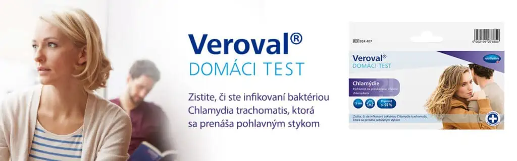 Veroval test - Zistite, či ste infikovaní baktériou Chlamydia trachomatis