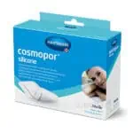 Cosmopor Silicone absorpčné adhezívne krytie, náplasti 10x8cm 5ks