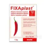 FIXAplast Kapsaicínová hrejivá náplasť WARM 12x16cm