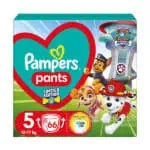 Pampers Pants Paw Patrol 5 (12-17kg) 66ks