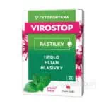 VIROSTOP pastilky na cmúľanie s príchuťou mäta 20ks