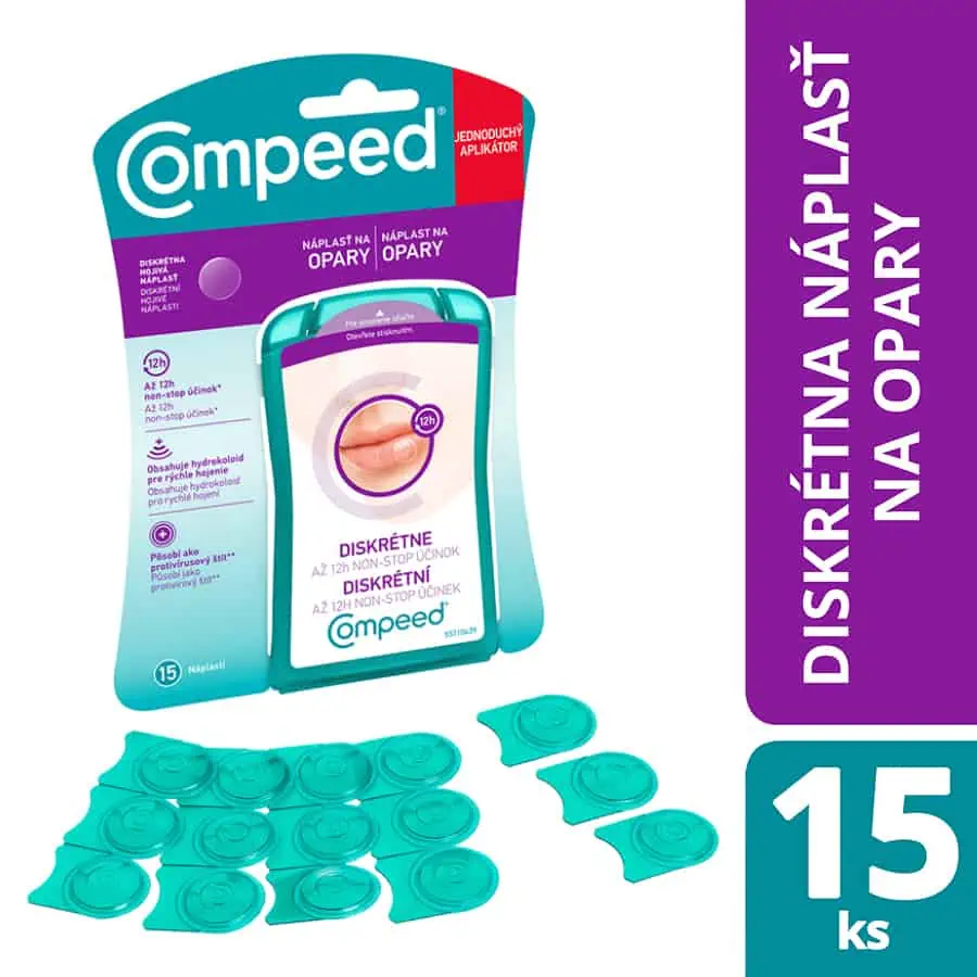 Compeed náplasť na opary Cold Sore 15ks