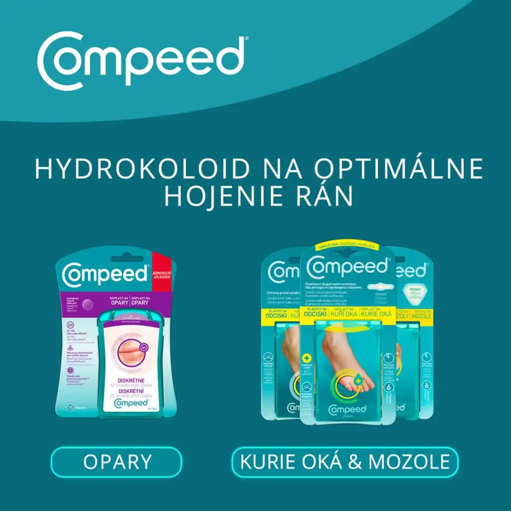 Compeed náplasť na opary a ďalší pomocníci