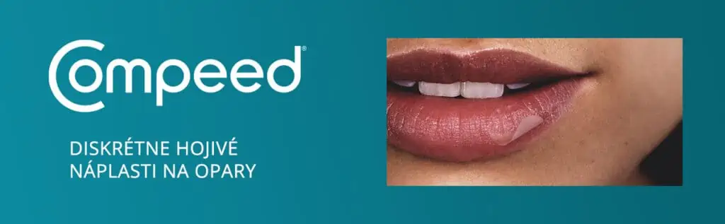 Compeed náplasť na opary - diskrétne a hojivé náplasti