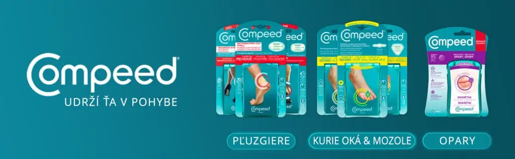 Compeed - udrží ťa v pohybe
