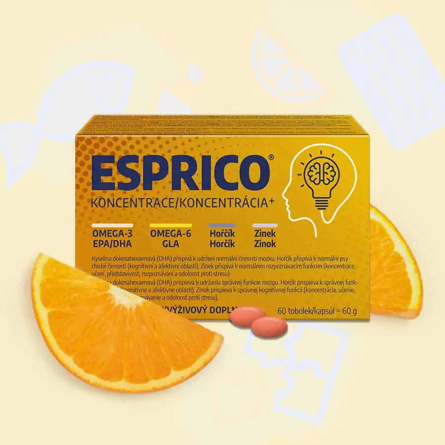 Espico - kapsuly na podporu koncentrácie