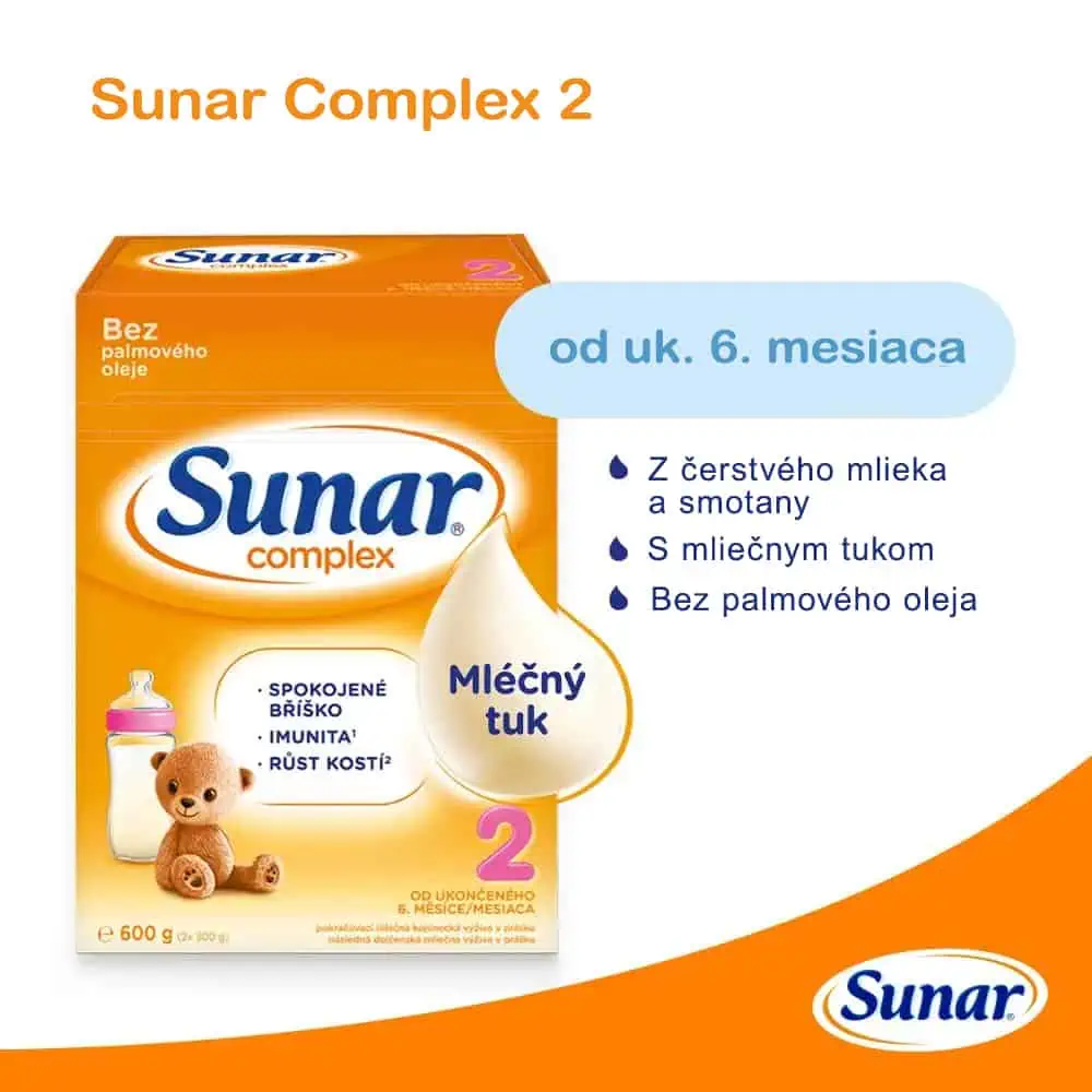 Sunar Complex 2 od 6. mesiaca