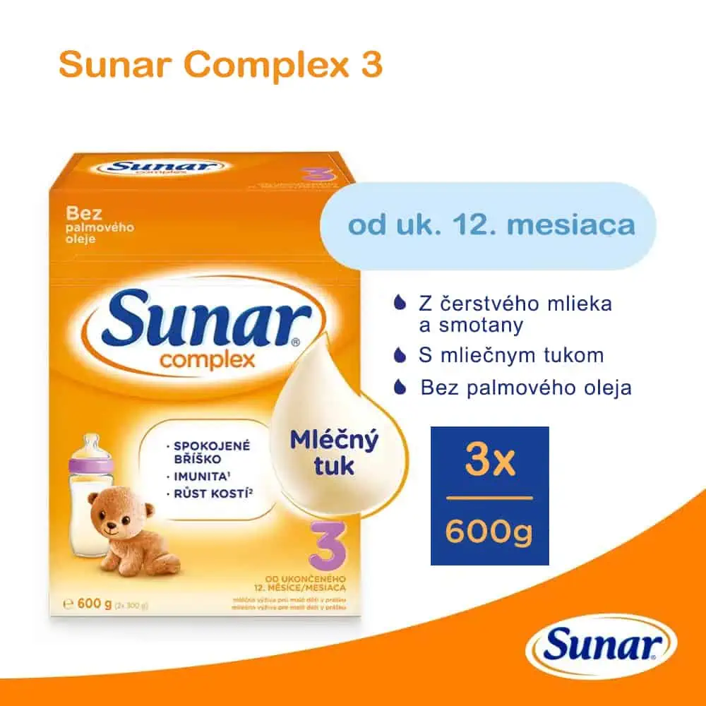 Sunar Complex 3 od 12. mesiaca