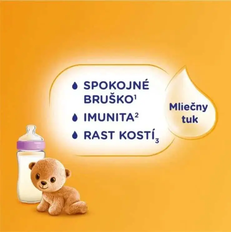 Sunar Complex 3 - vlastnosti mlieka